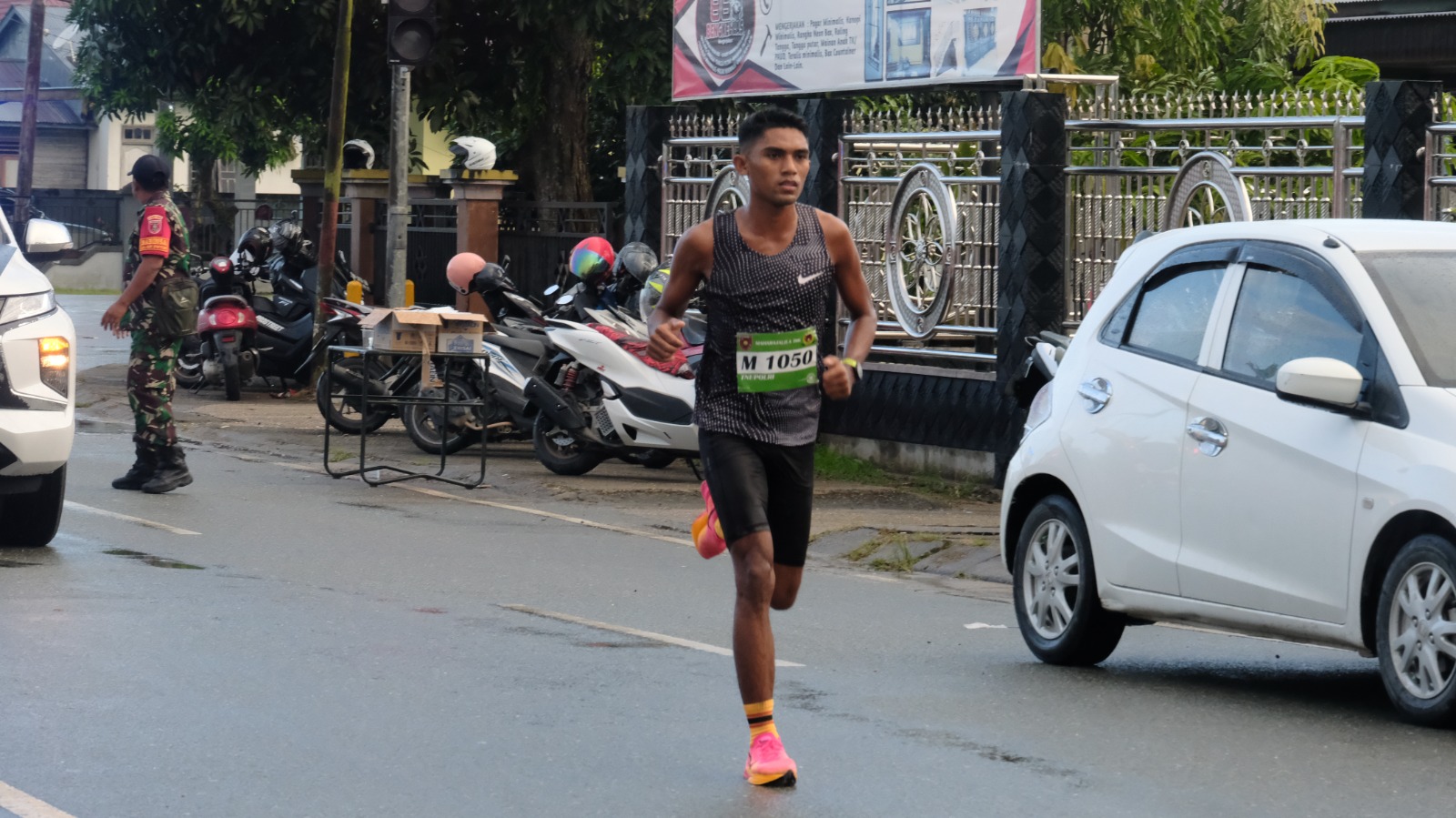 TANJUNG SELOR Korem 092 Maharajalila Menggelar Lomba Lari 10 K Dalam