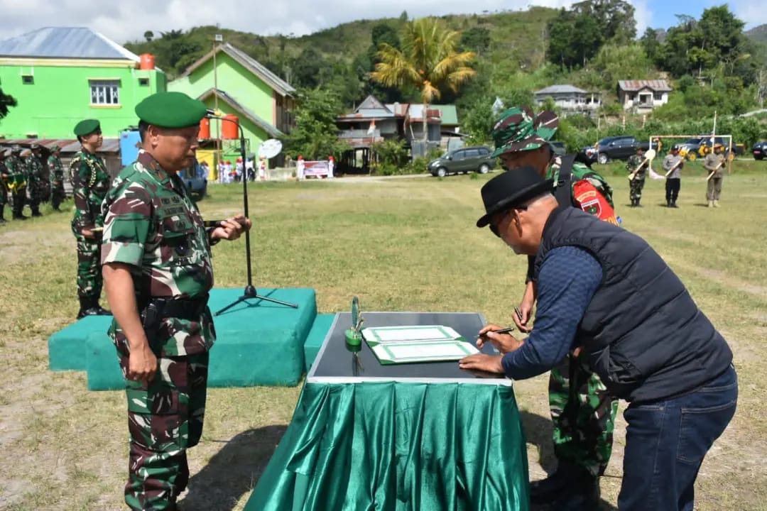 Program Tni Manunggal Membangun Desa Tmmd Ke 114 Kodim 1419 Enrekang