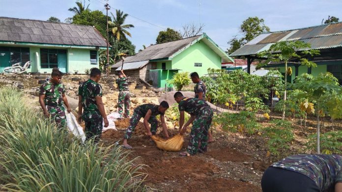 Koramil 21/Palakka Memanfaatkan Lahan Kosong Dukung Program Hanpangan ...