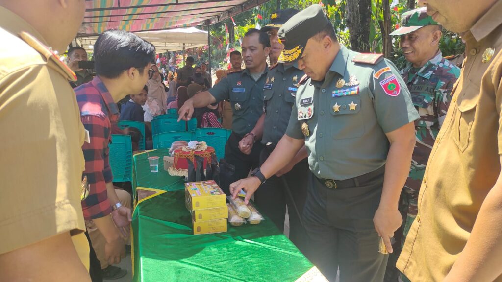 Danrem 141 Tp Menghadiri Peresmian Penggunaan Fasilitas Air Bersih